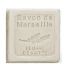 Sapun natural de Marsilia cu Unt de Karite, 30 g, voiaj / hotelier