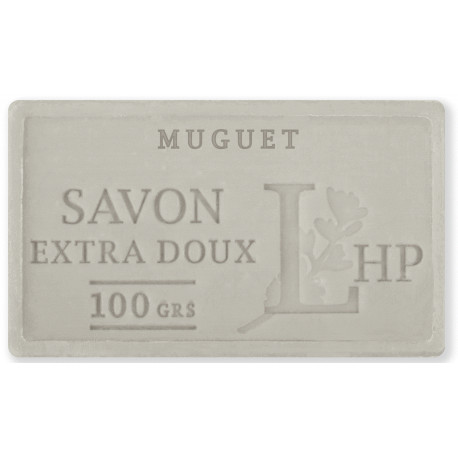 Sapun natural de Marsilia cu LACRAMIOARE Muguet, 100 g LHP - Provence