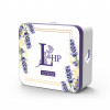 Set Cadou Cutie Mica Metalica Ulei Esential de LAVANDA si Saculet cu Flori de Lavanda- LHP Provence