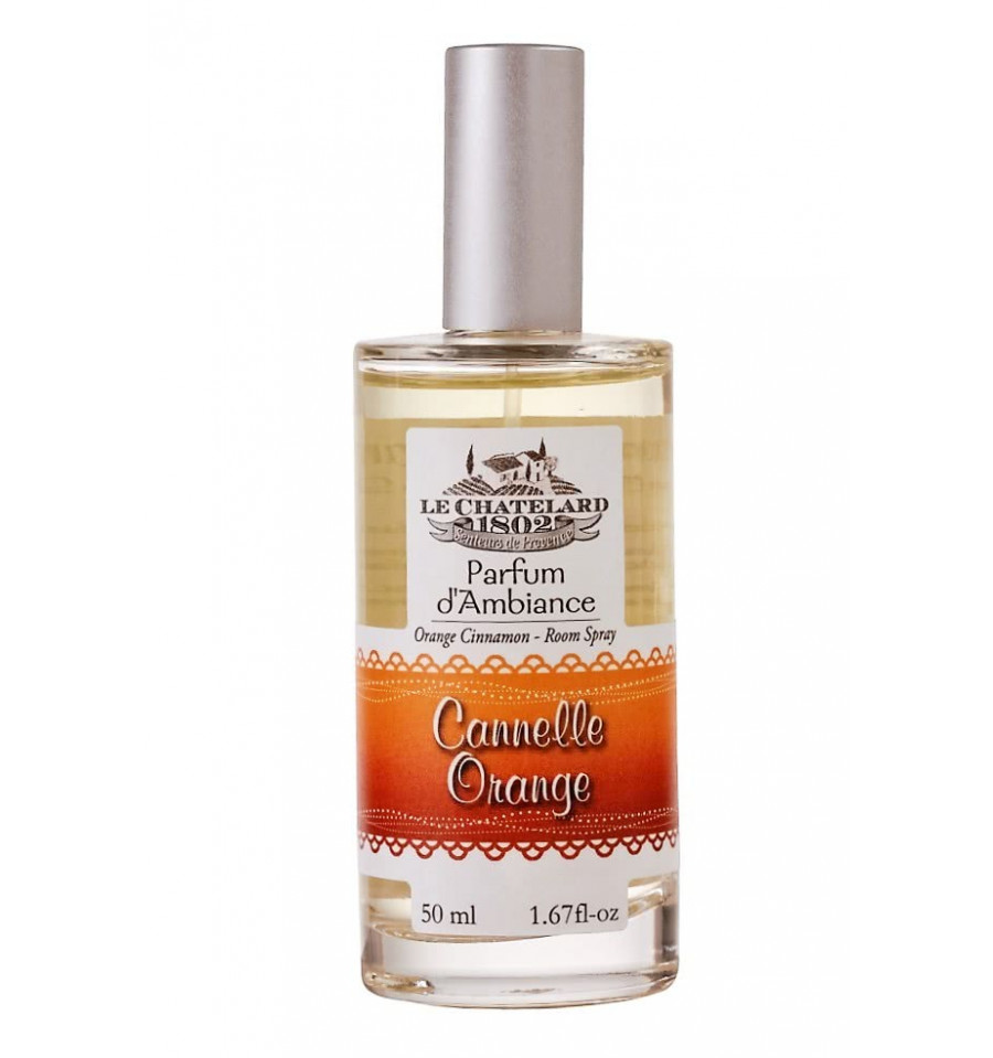 Parfum Camera Vaporizator Natural 50ml Scortisoara-Portocala Cannelle-Orange Le Chatelard 1802